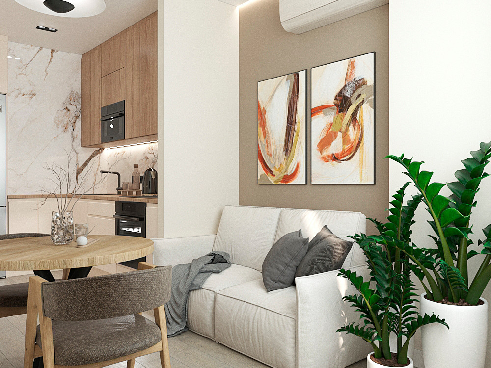 Обложка проекта: ЖК Рубин квартира 40 кв.м