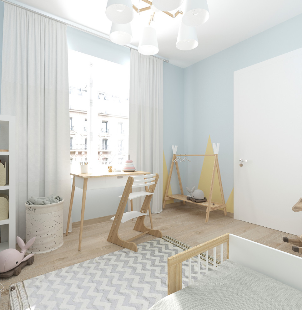 Обложка проекта: Детская в скандинавском стиле