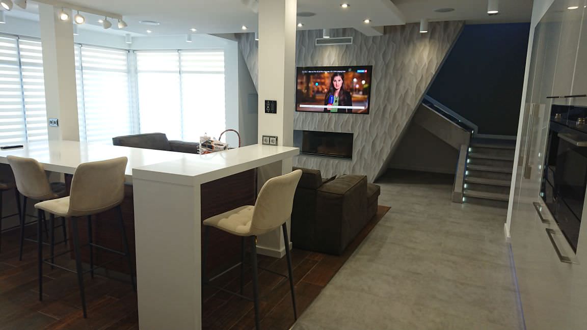 интерьер загородного дома" С мужским характером"