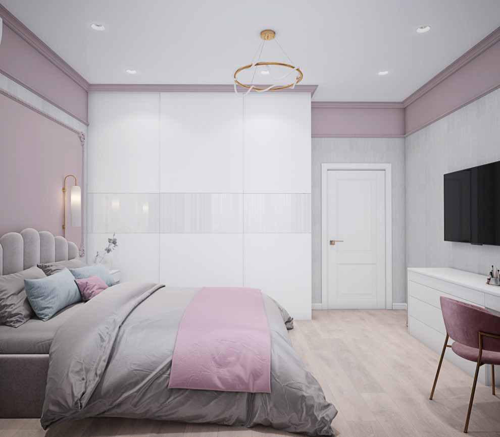 Лавандовая спальня