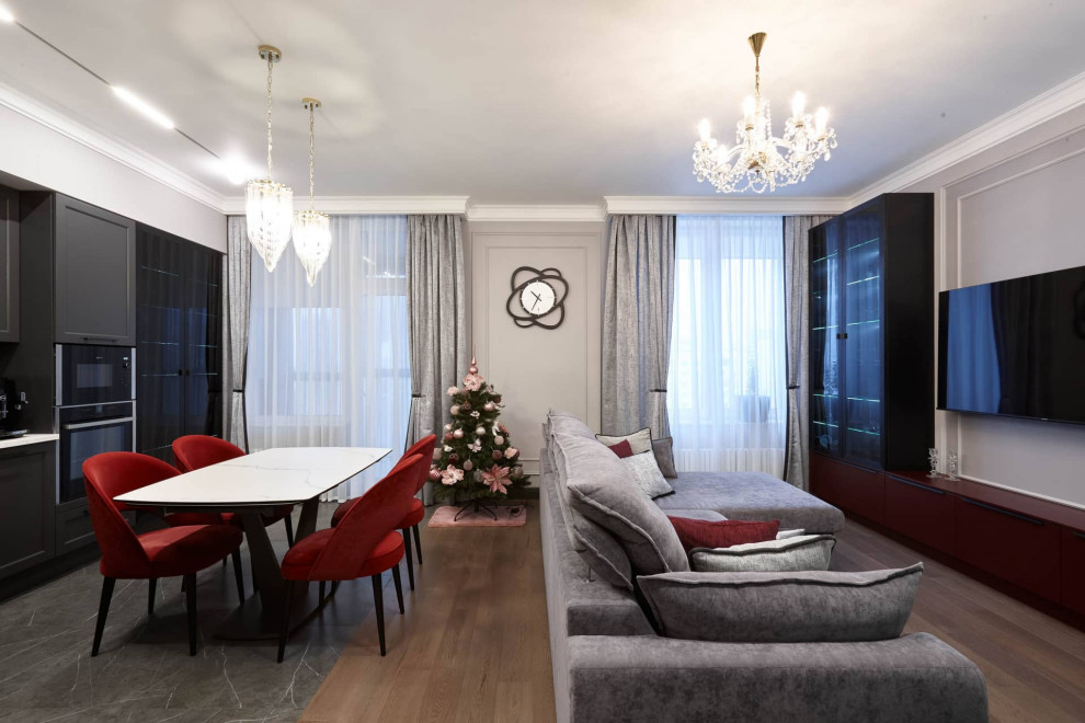 Дизайн и ремонт квартиры в ЖК «Свой» — Ритм и цвет