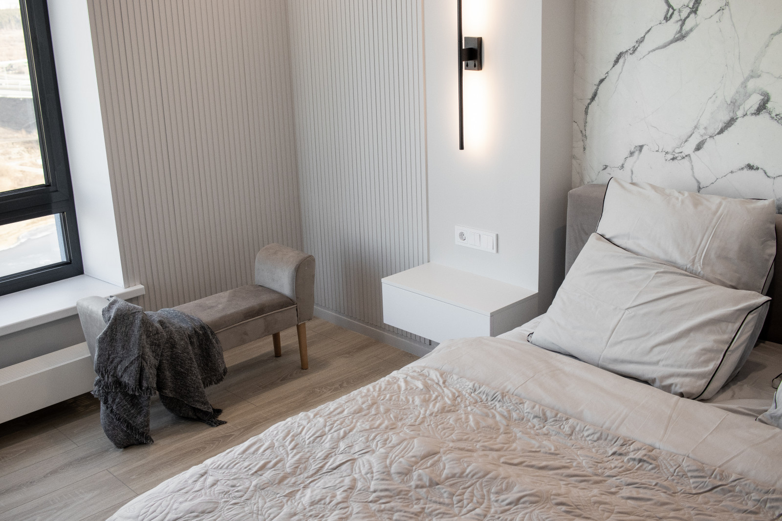 Спальня в ЖК Правобережный