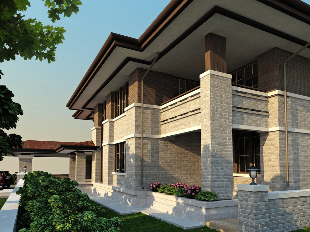 Дом в стиле Л.Райта