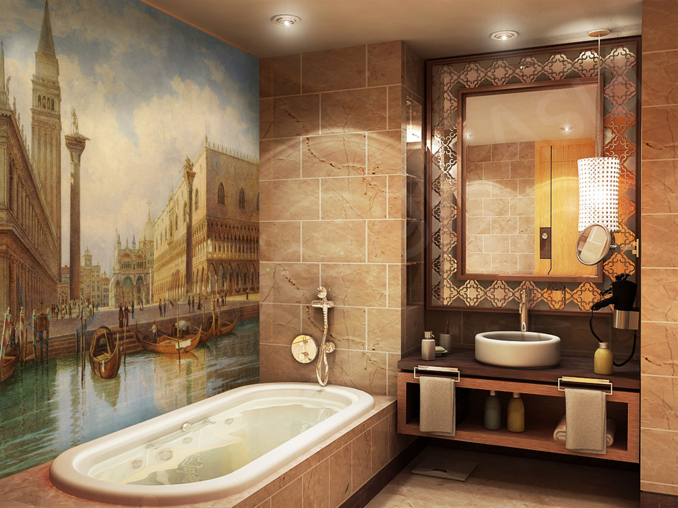 Фрески в ванной