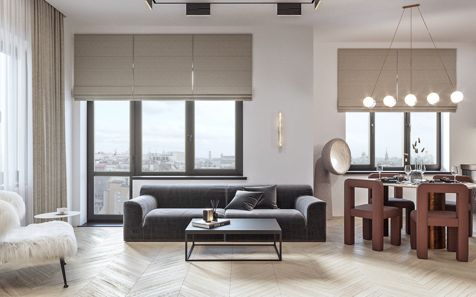 Квартира в стиле минимализм