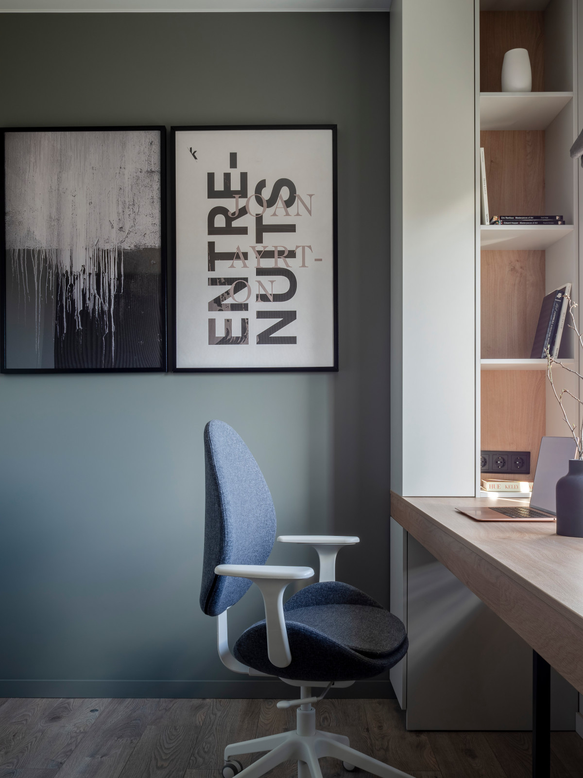 Серо-бежевый минимализм в ЖК Пушкин