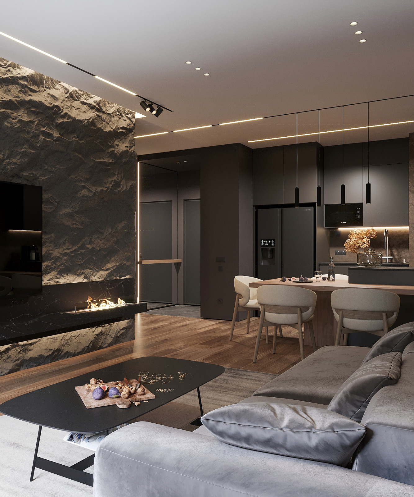 Кухня-гостиная