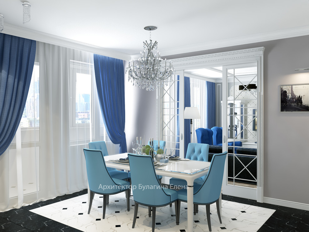 Дизайн-проект кв-ры ЖК г. Красногорск Московкая обл.