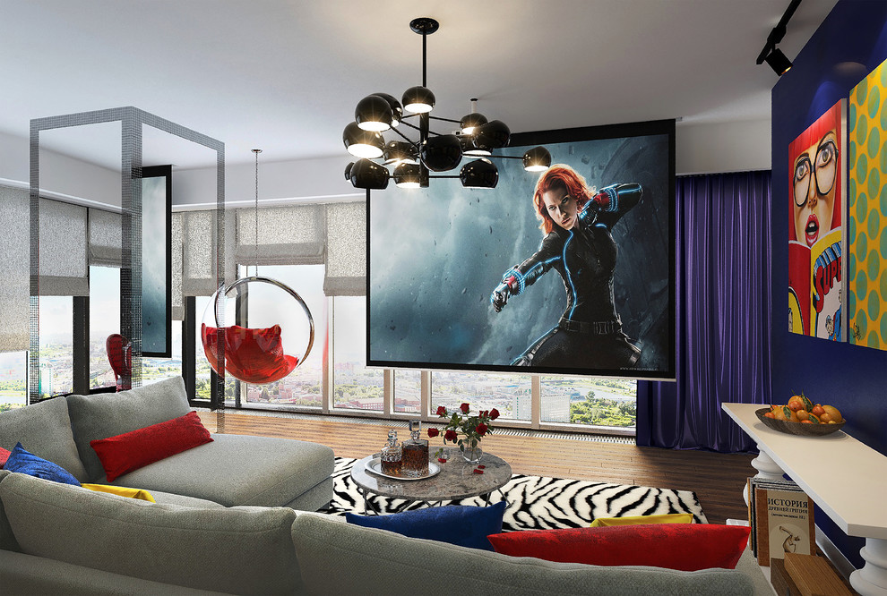 Зона отдыха и просмотра кинофильмов