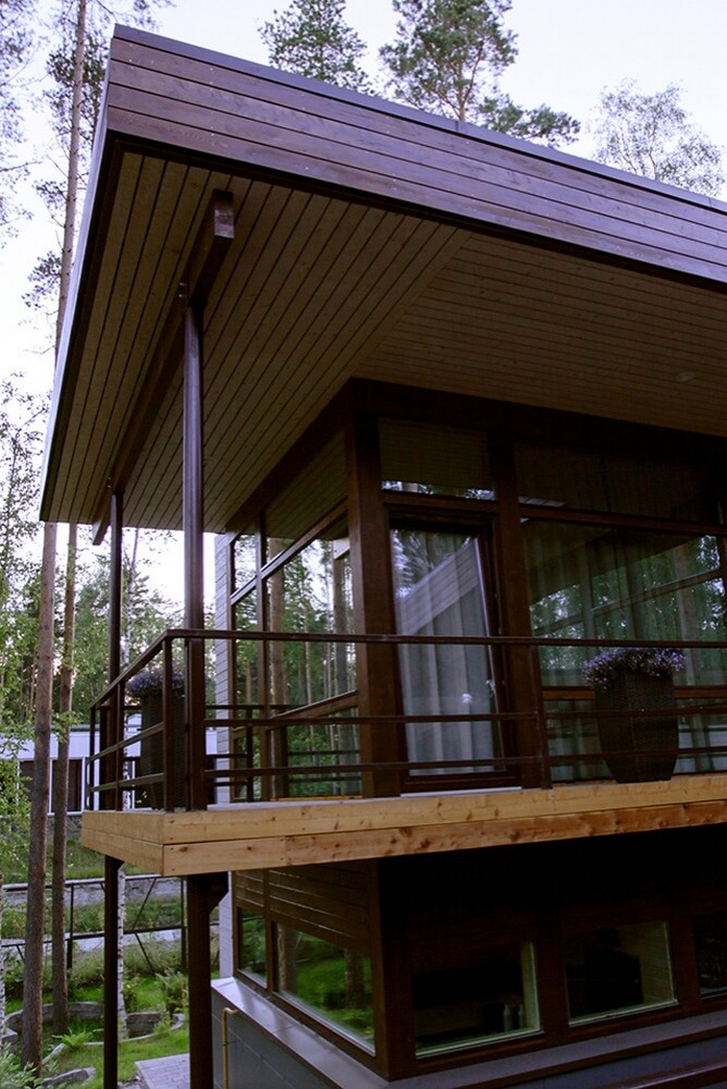 Обложка проекта: Фахверковый дом на Лемболовском озере