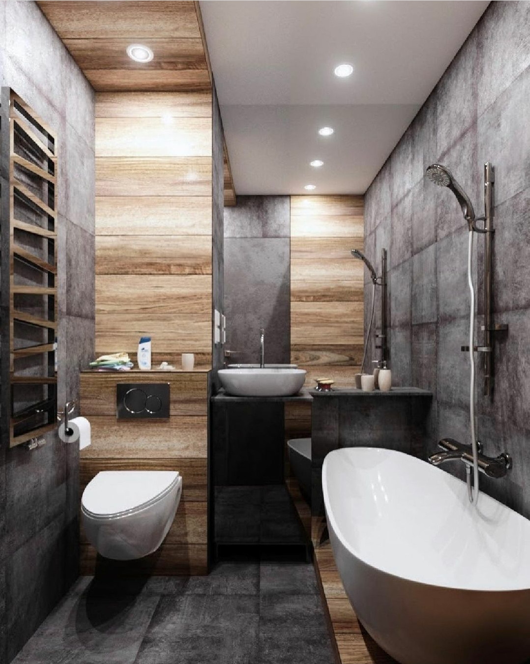 Обложка проекта: Необыкновенно интересный ремонт санузла