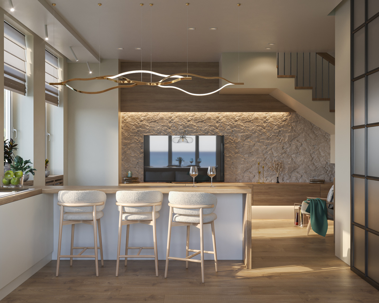 Таунхаус для художницы