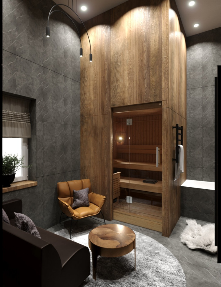 130 м2 | Дизайн интерьера частного дома