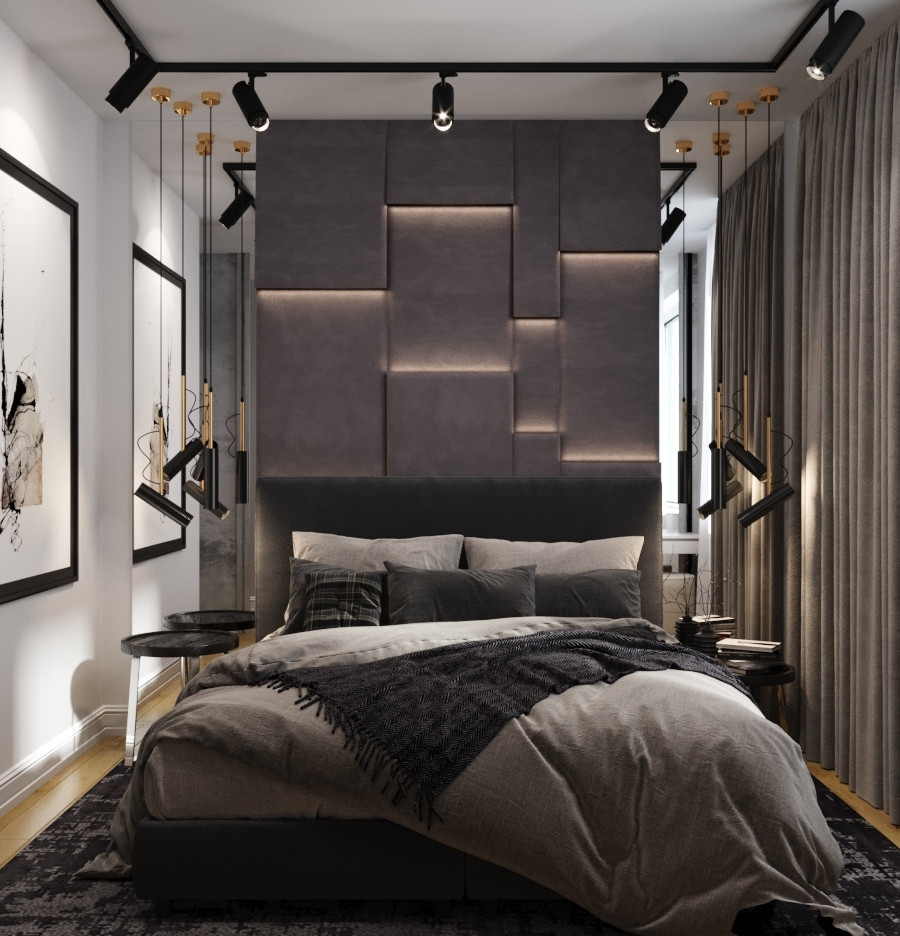 Дизайн-проект трехкомнатной квартиры. 80.38 кв.м