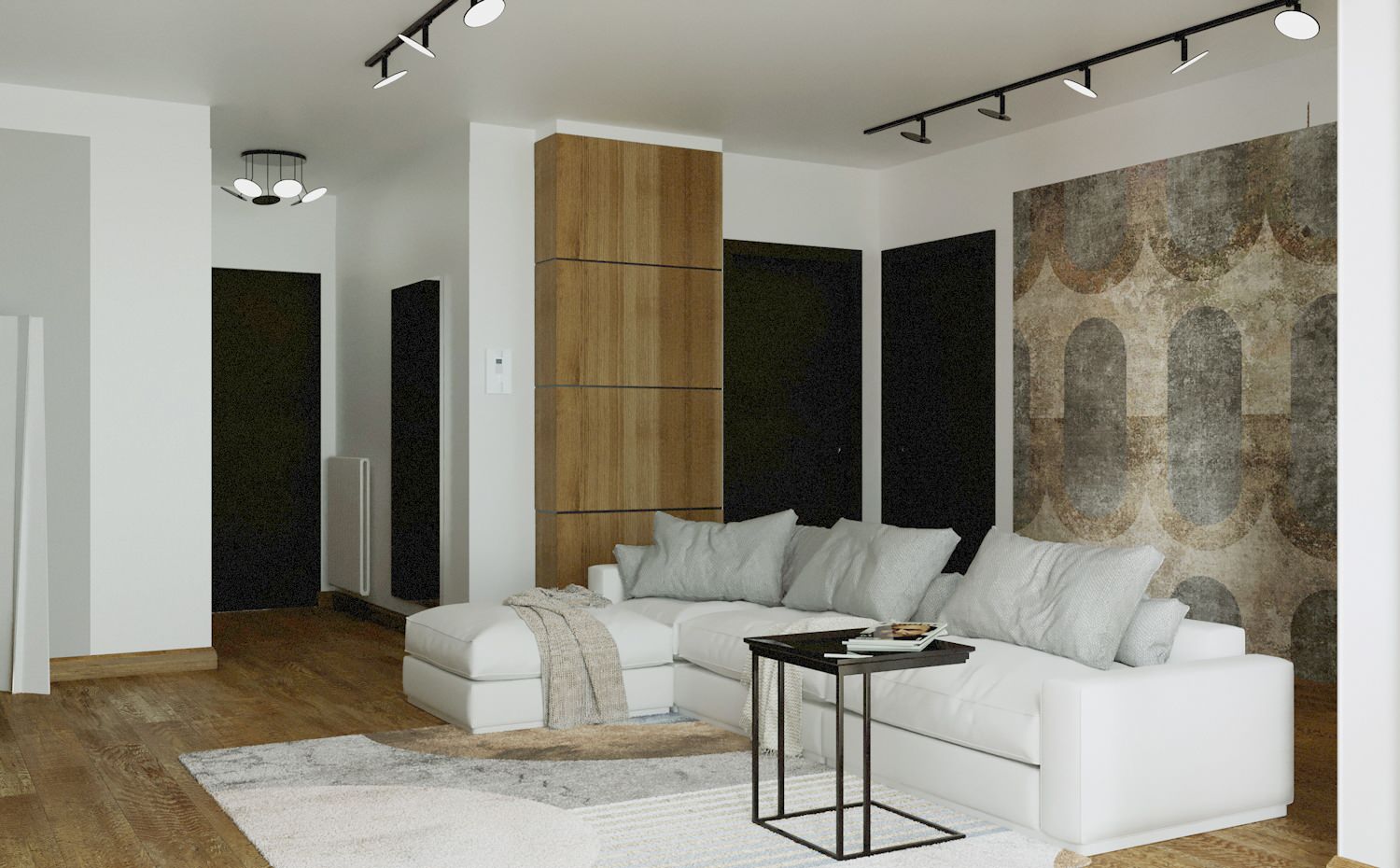 Progetto di ristrutturazione di una casa spaziosa unifamiliare.