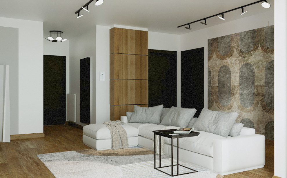 Progetto di ristrutturazione di una casa spaziosa unifamiliare.