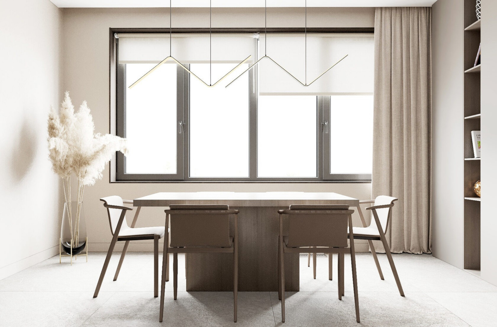 Дизайн кухни-гостиной