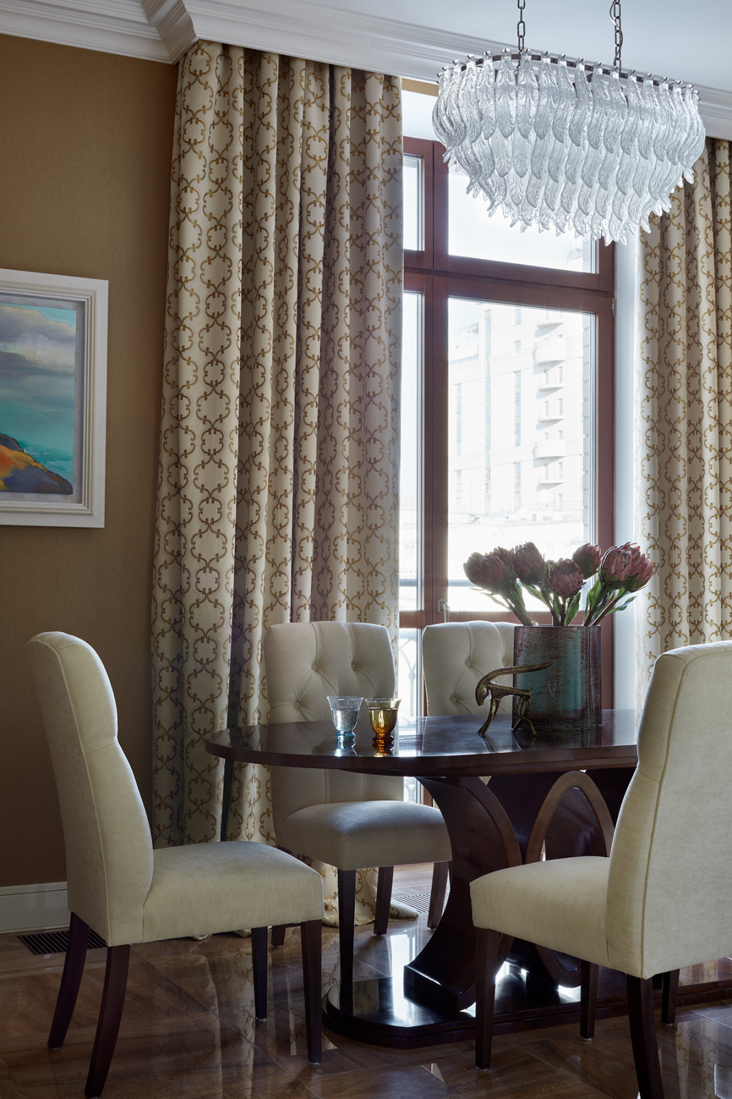 Современная квартира с элементами ар деко