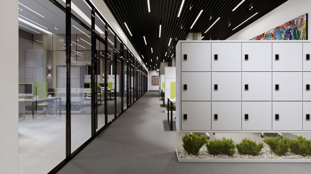 Офис Фарм, коридор