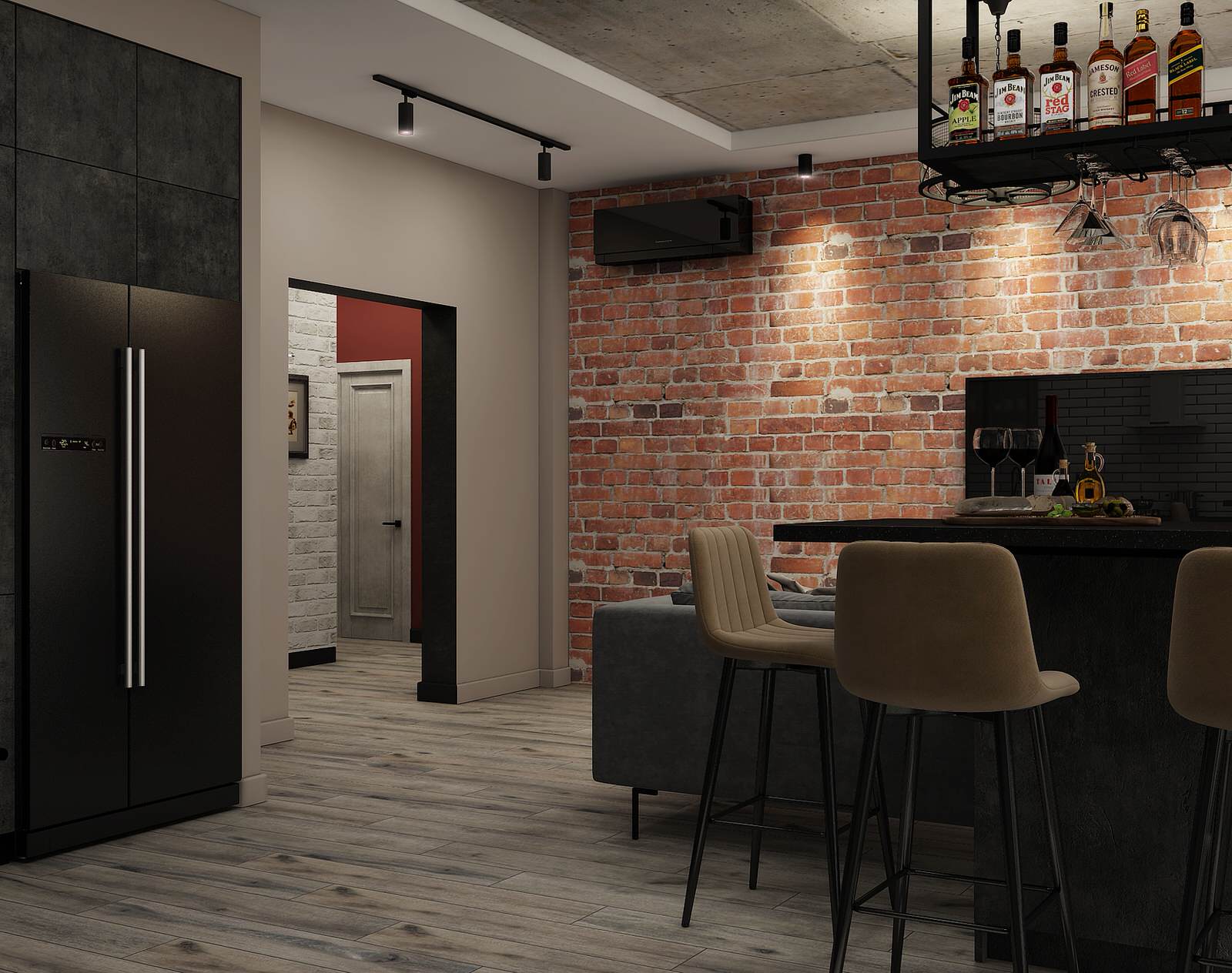 Проект квартиры 93,7 кв.м. г. Пятигорск 2021 год