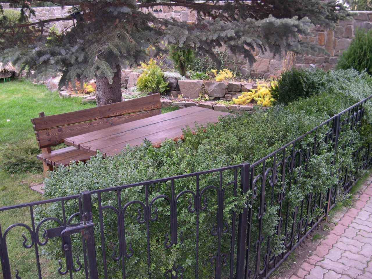 Ландшафт частного участка