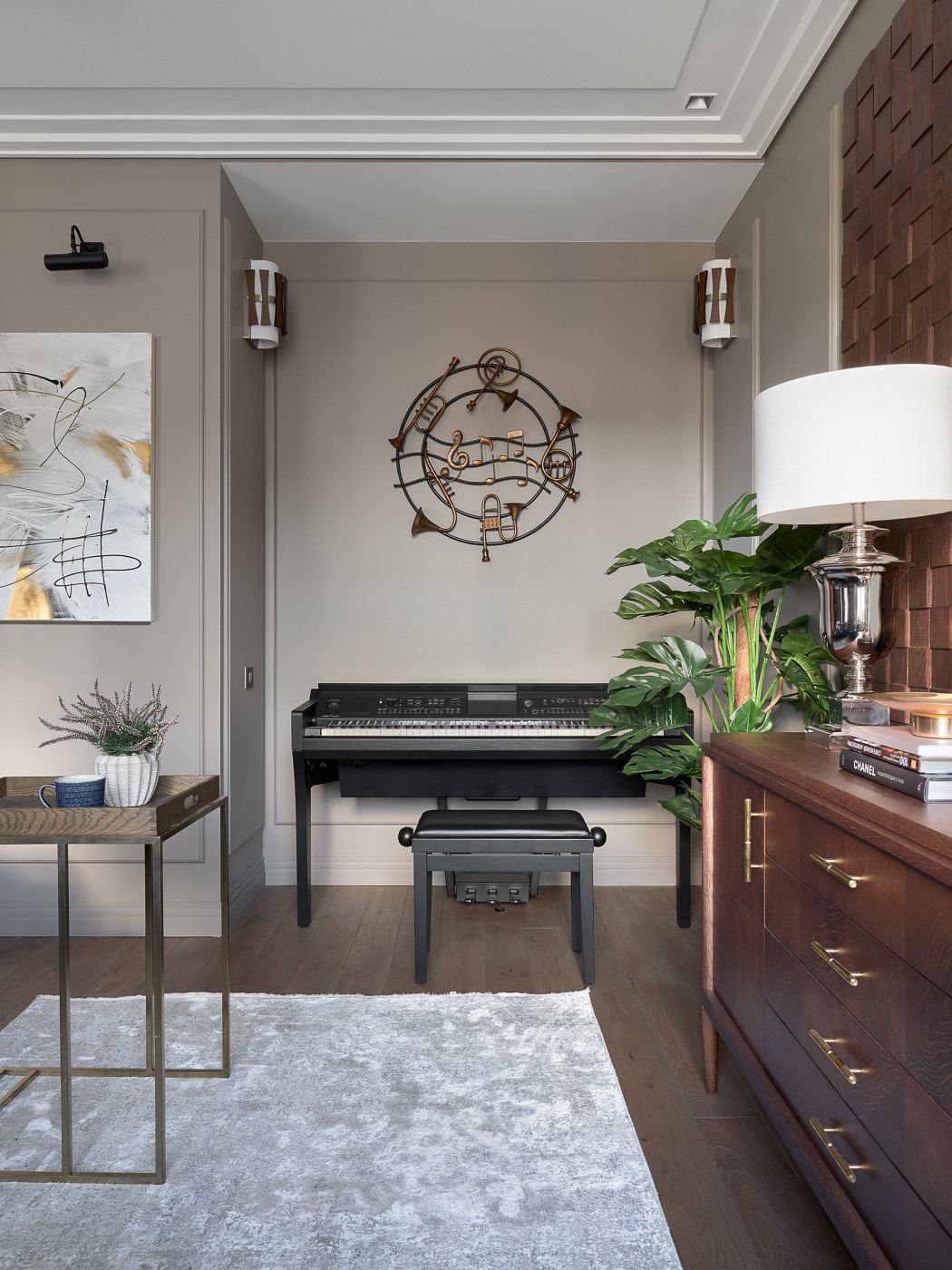 Обложка проекта: Стилизация квартиры ЖК Мосфильмовский