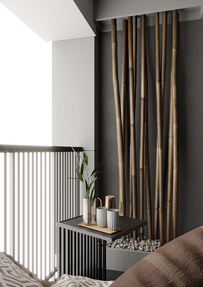 Дизайн проект балкона.