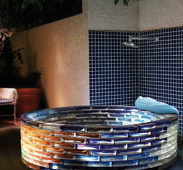 Материалы: Стеклокирпич