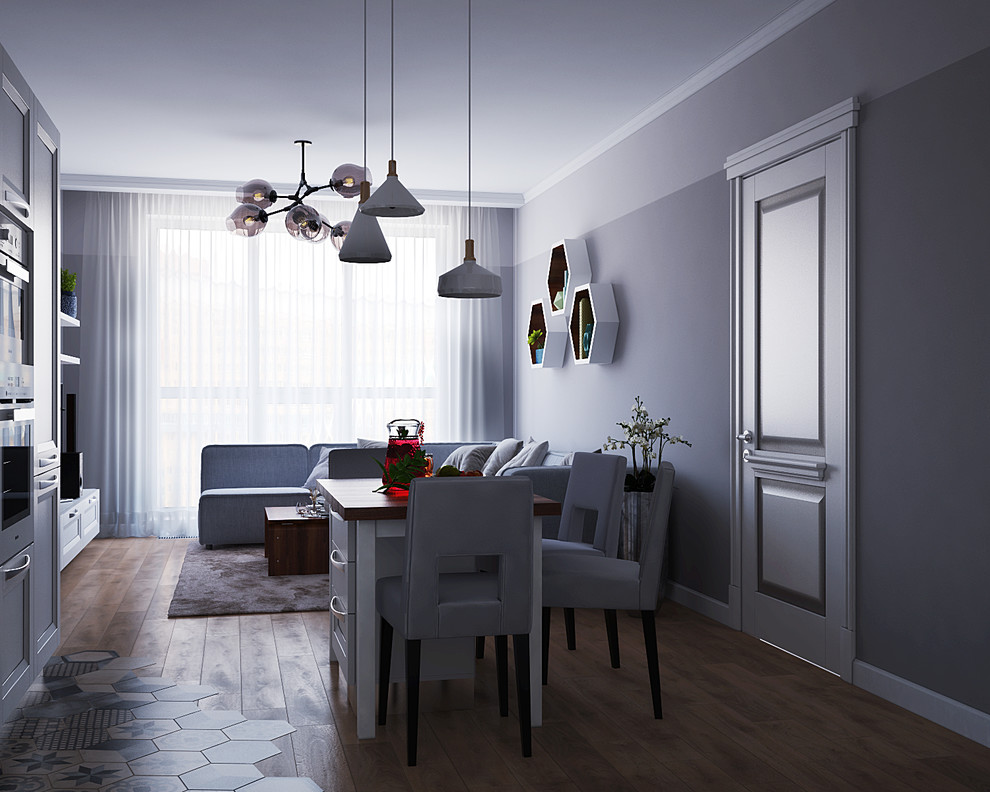 Лаконичная "трёшка" для современной семьи