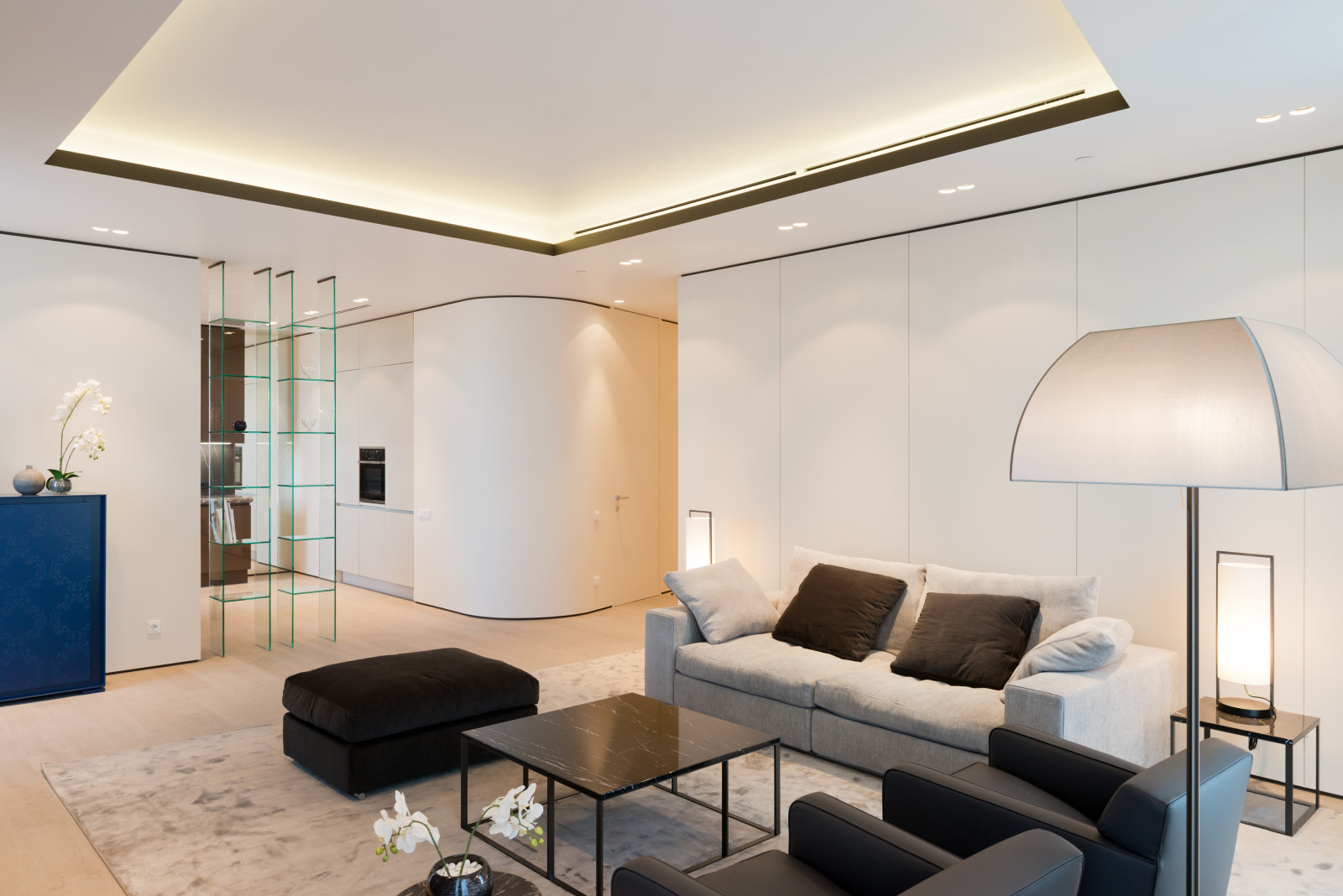 ИНТЕРЬЕР КВАРТИРЫ НА МОСФИЛЬМОВСКОЙ