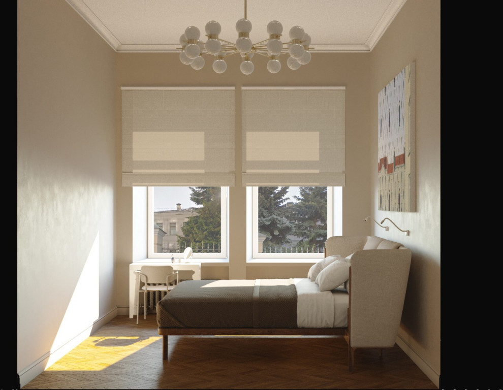 Обложка проекта: Квартира в стиле парижской квартиры