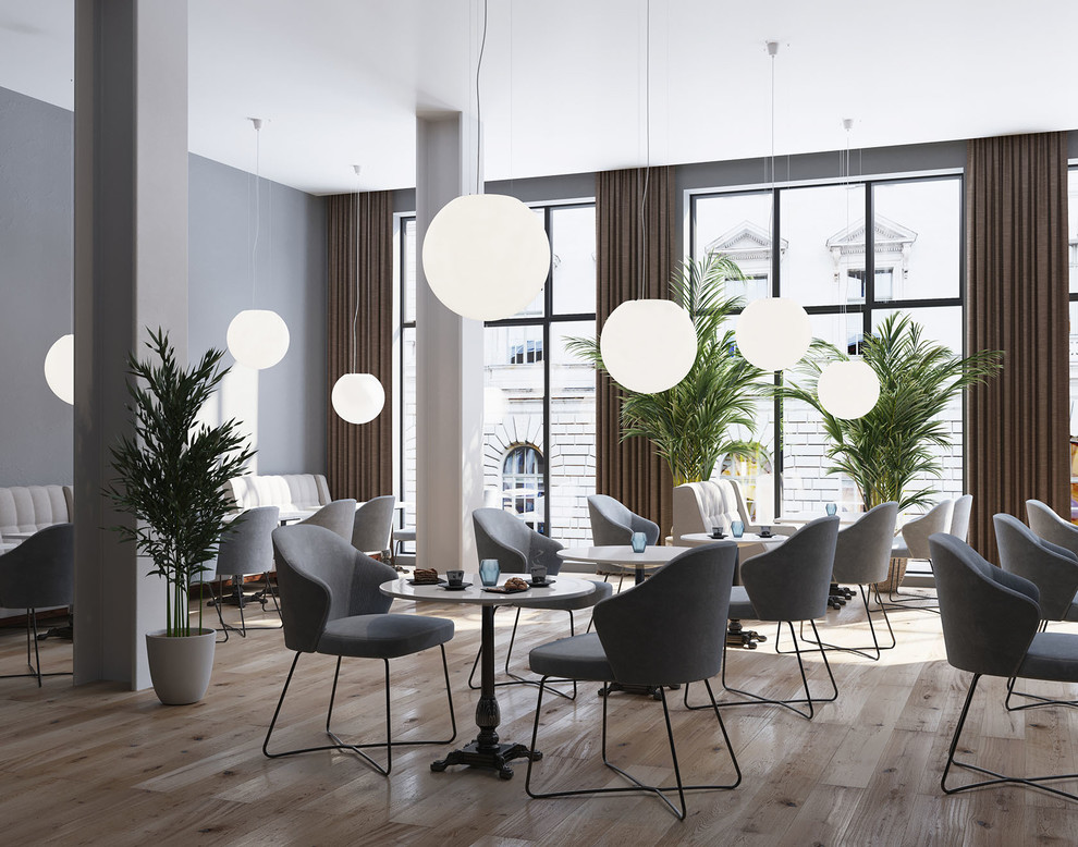 Светильники шар в интерьере