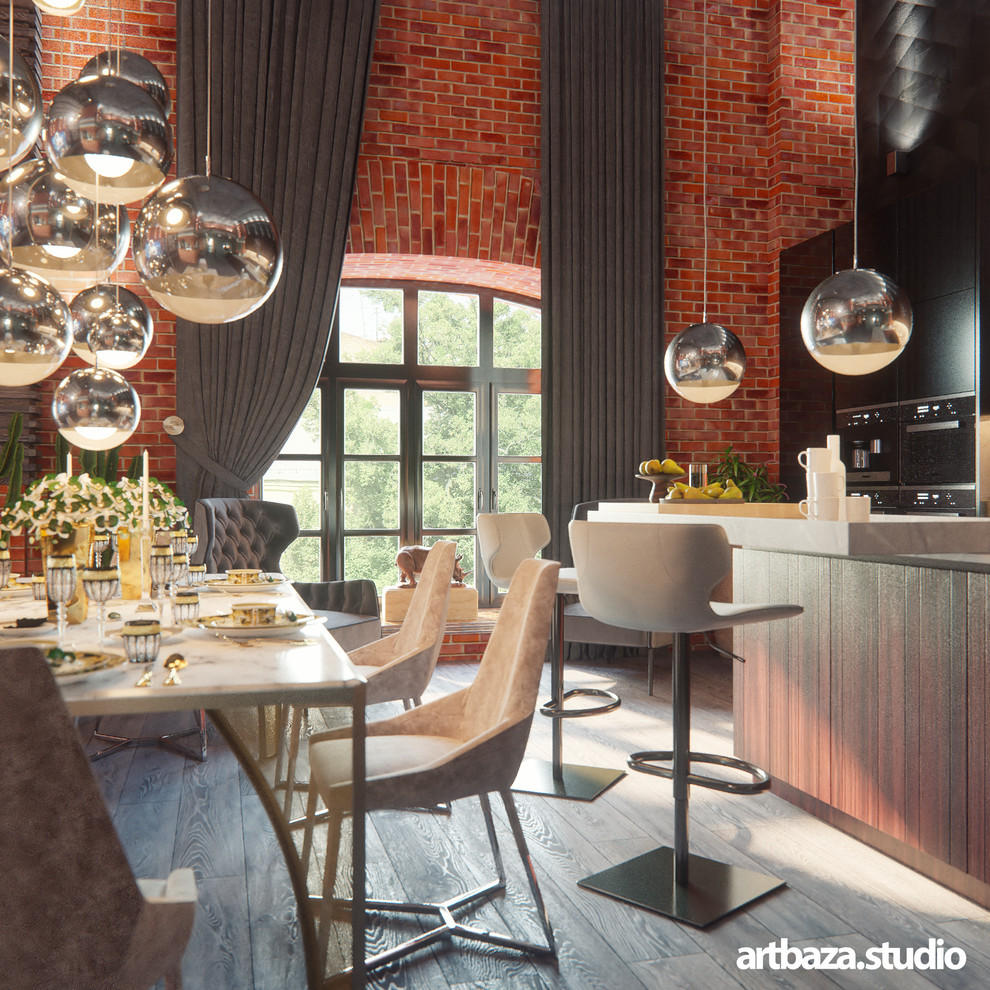 Дизайн интерьера в стиле лофт