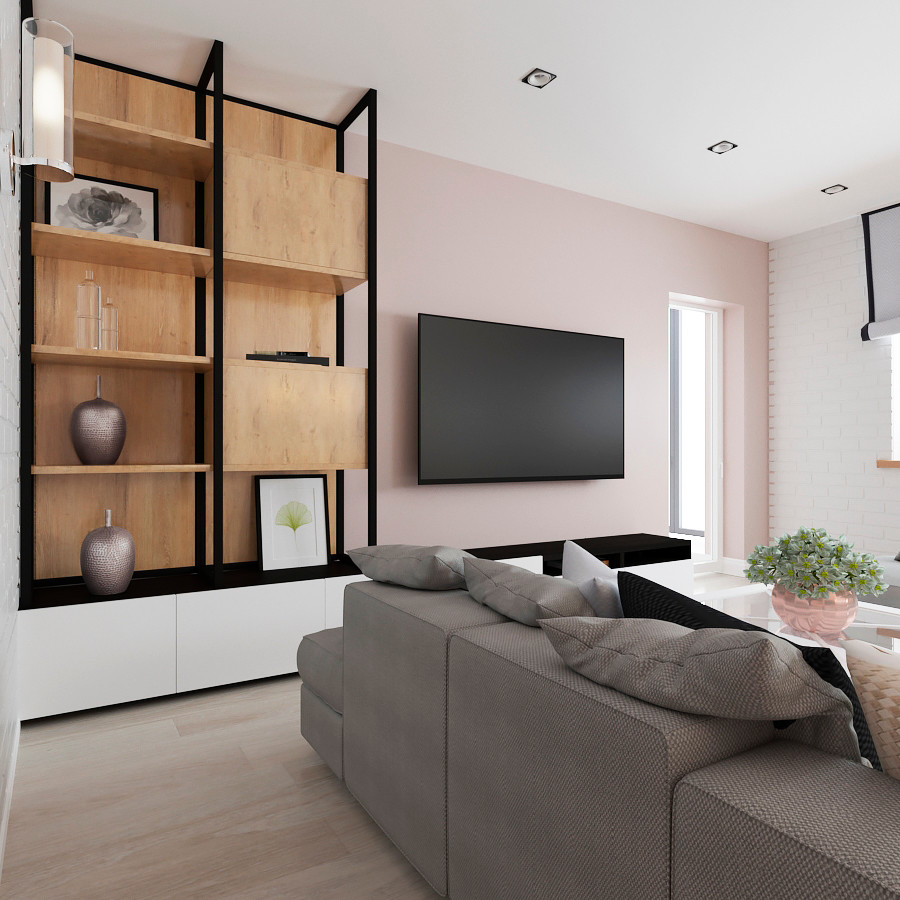 Дизайн интерьера трехкомнатной квартиры по ул. Восточной.