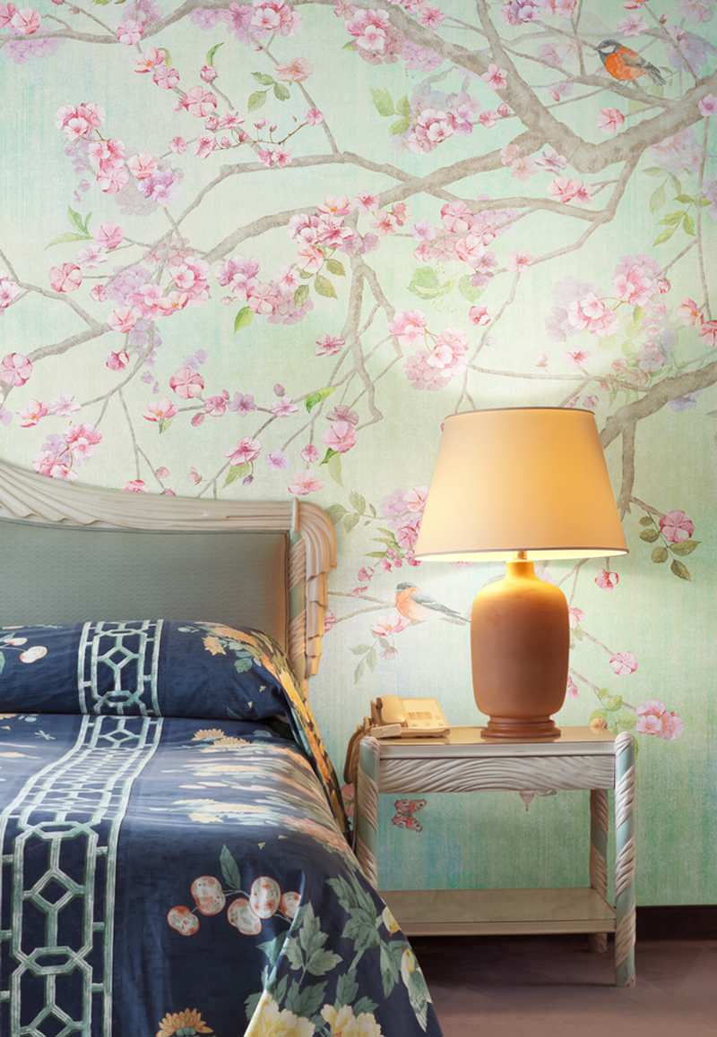 Фрески, пано, фотообои в интерьере!