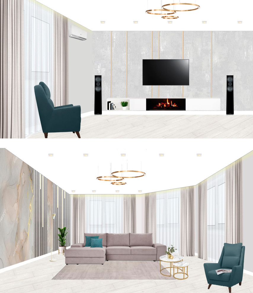 Обложка проекта: 3-к квартира Первомайская