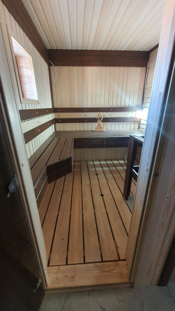 Отделка парной в частном доме
