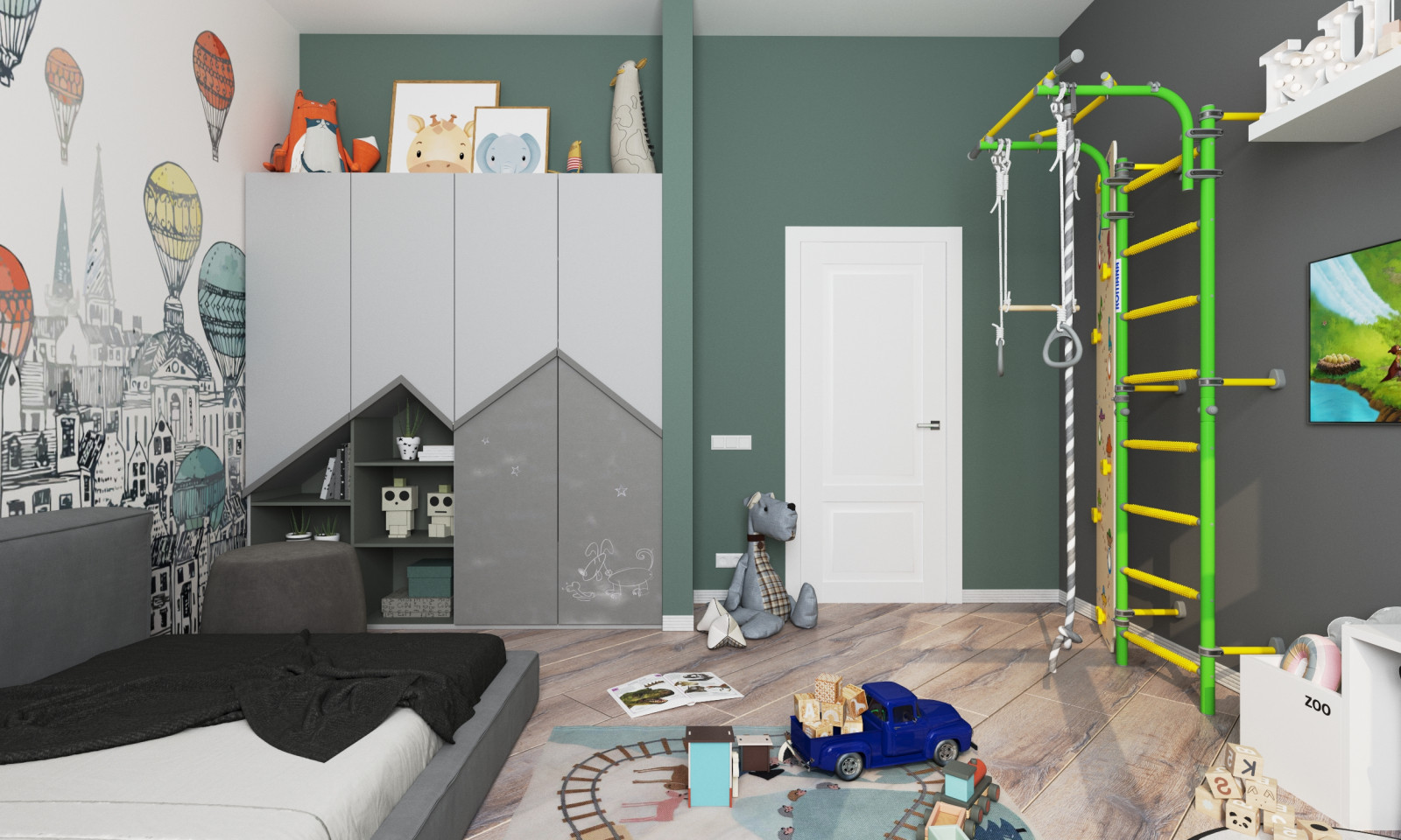 Обложка проекта: Детская в современном стиле