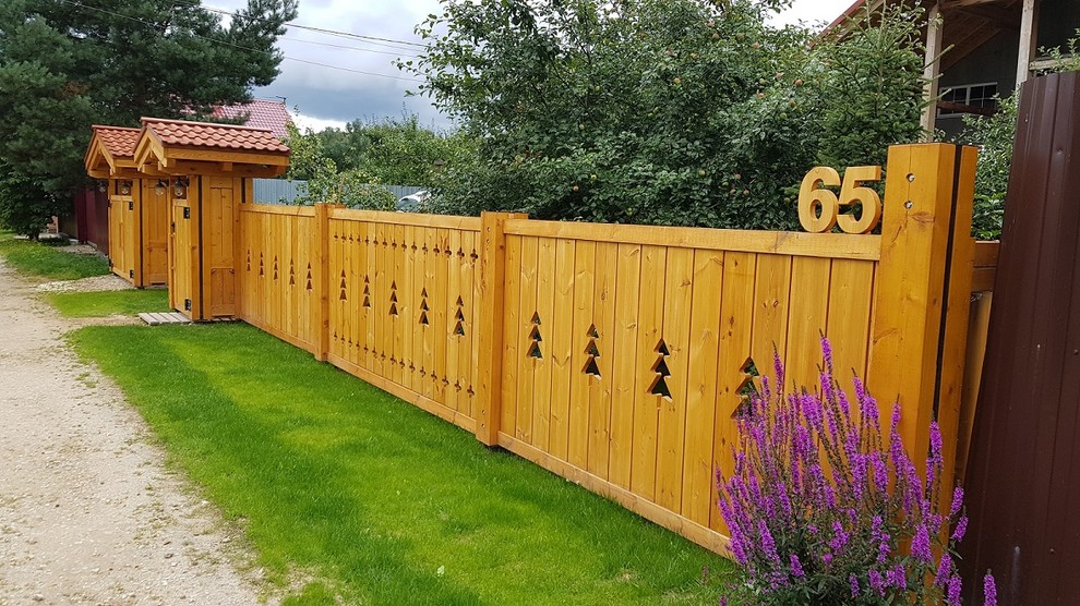 Заборы в стиле ШАЛЕ