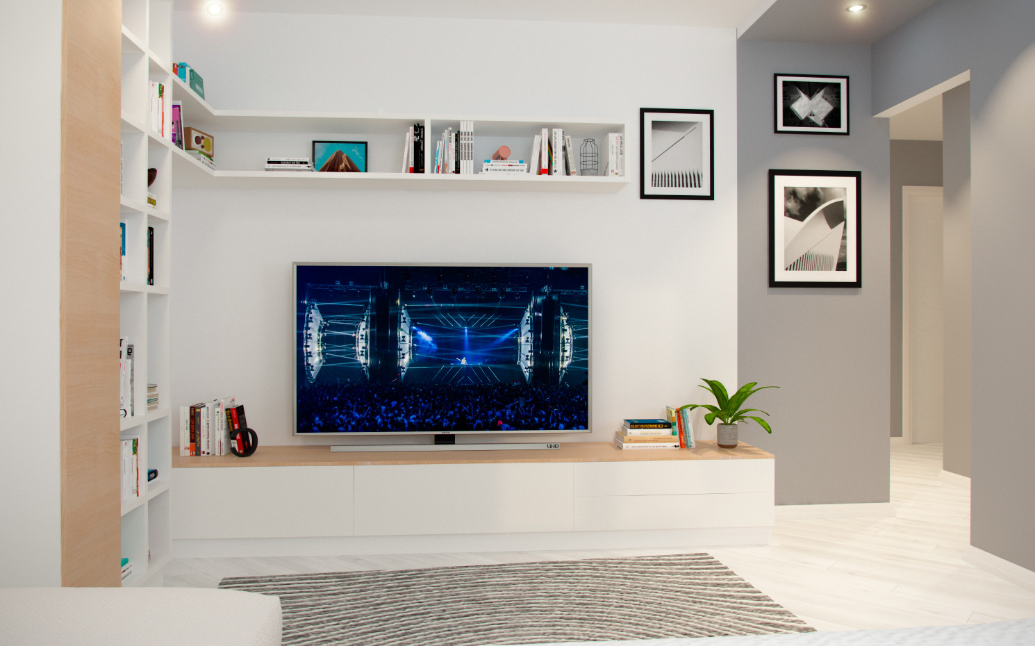 Скандинавский минимализм в Москве. Реконструкция.