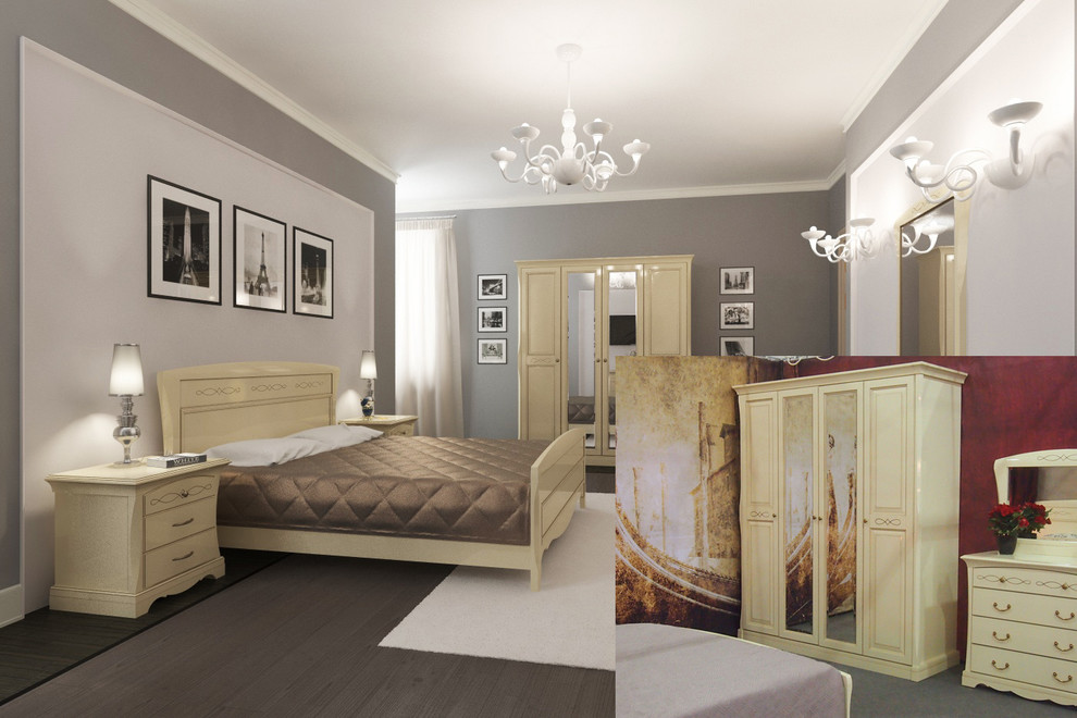 Мебель в интерьере. Часть 2. Спальни.