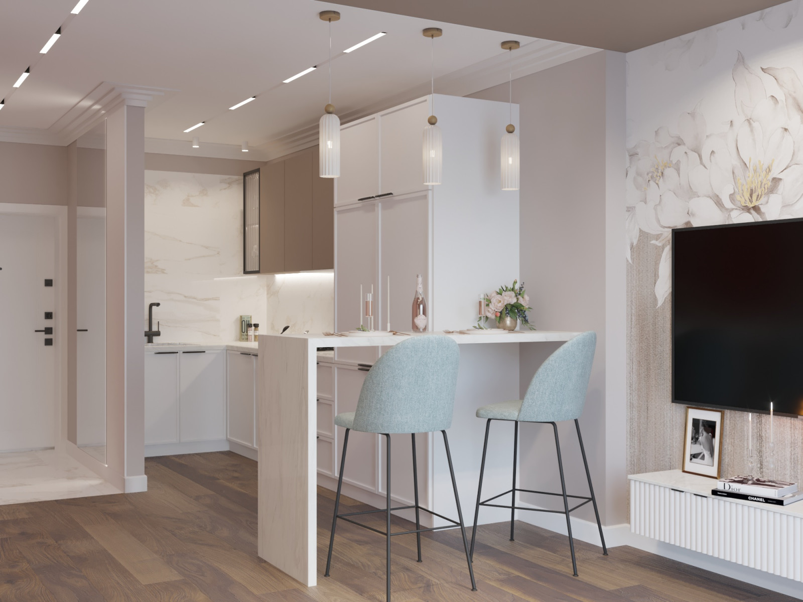 визуализации апартаментов в работе