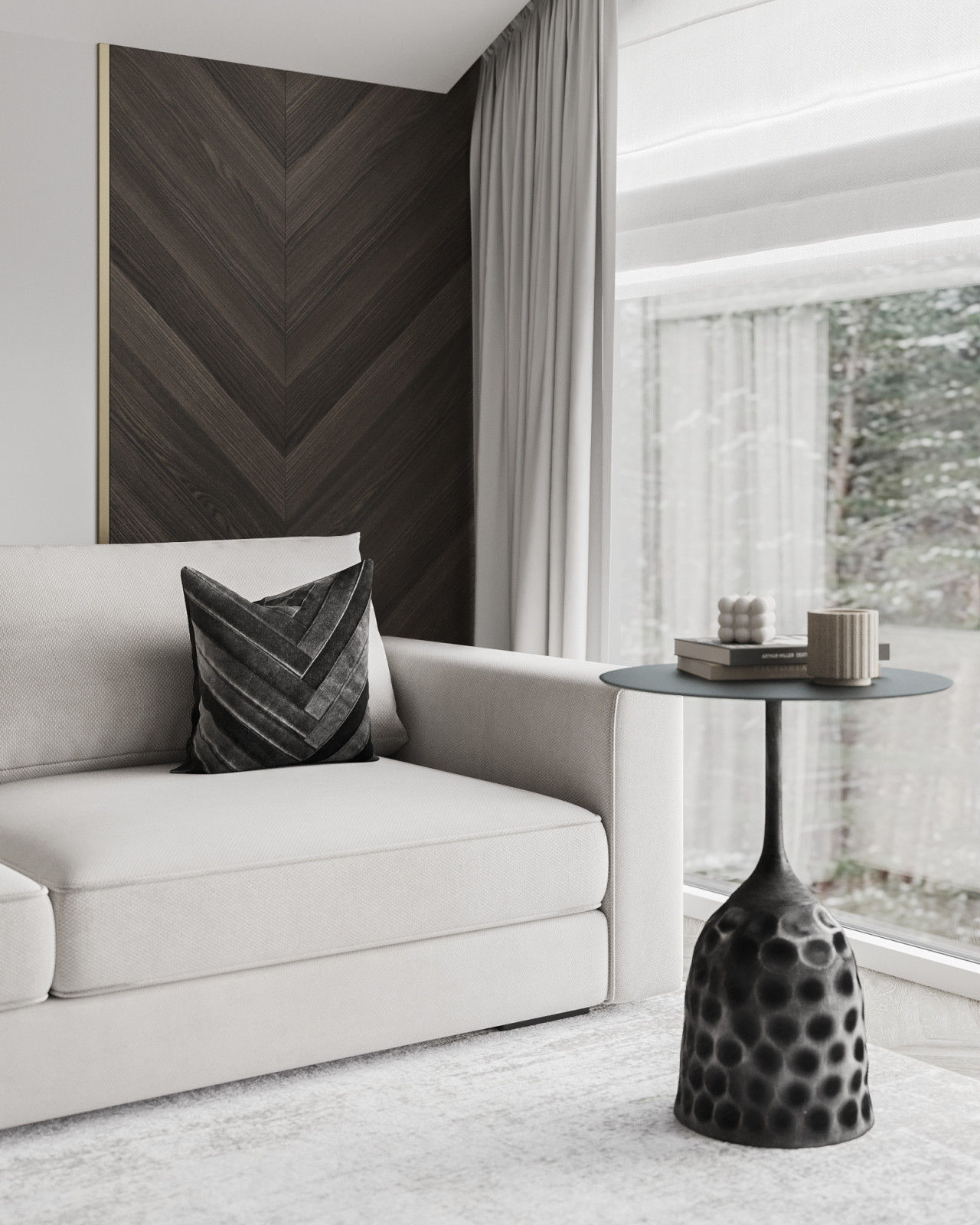 Фахверковый дом на 300 м2, в стиле ар-деко