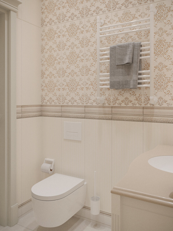 Трехкомнатная квартира в классическом стиле