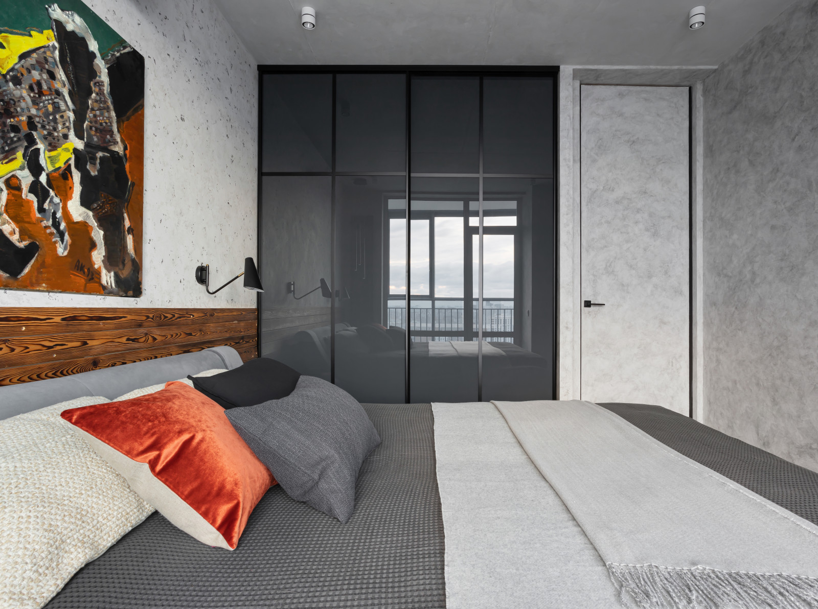 Houzz тур: Квартира с окнами в парк и индустриальной эстетикой