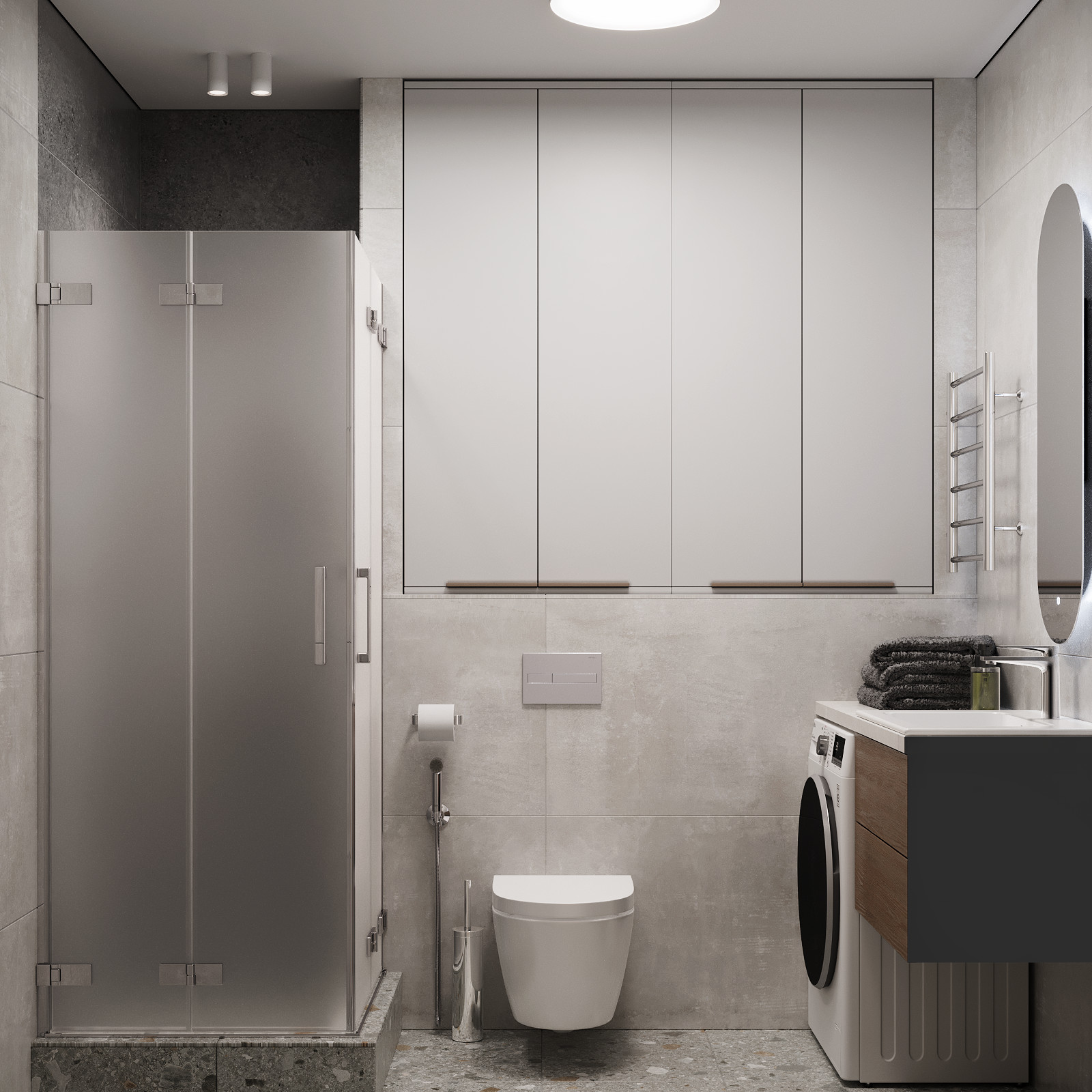 Обложка проекта: 1к-квартира в ЖК Рубин