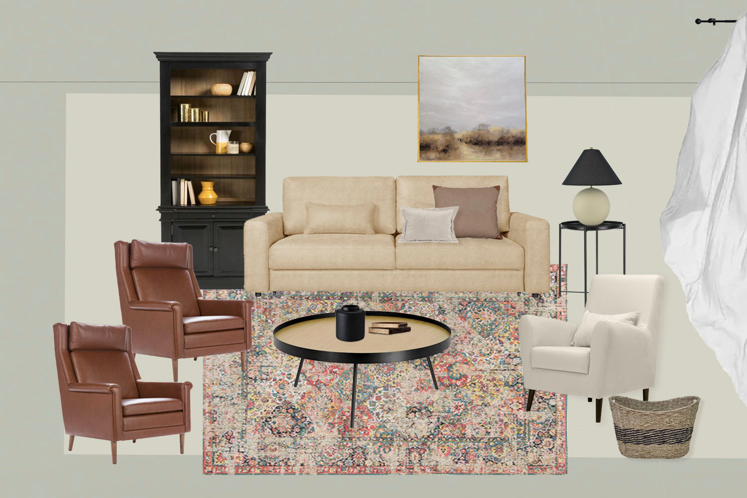 Концепт и подбор мебели для дома