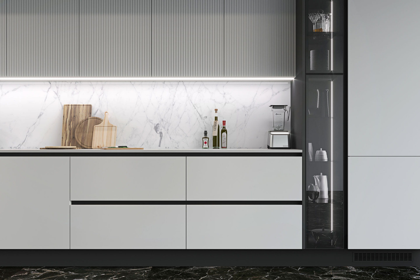 Кухня Модо Бьянко