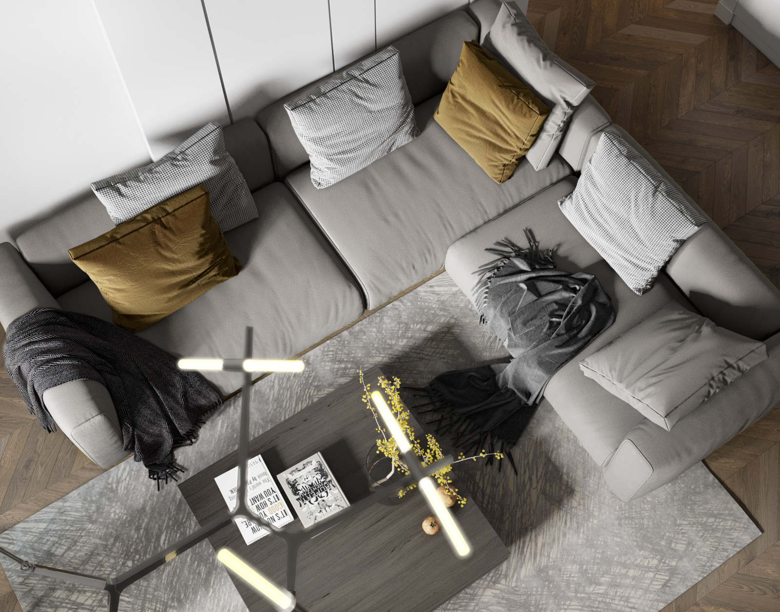 Дизайн интерьера квартиры в ЖК EXCLUSIVE LIFE 140квМ
