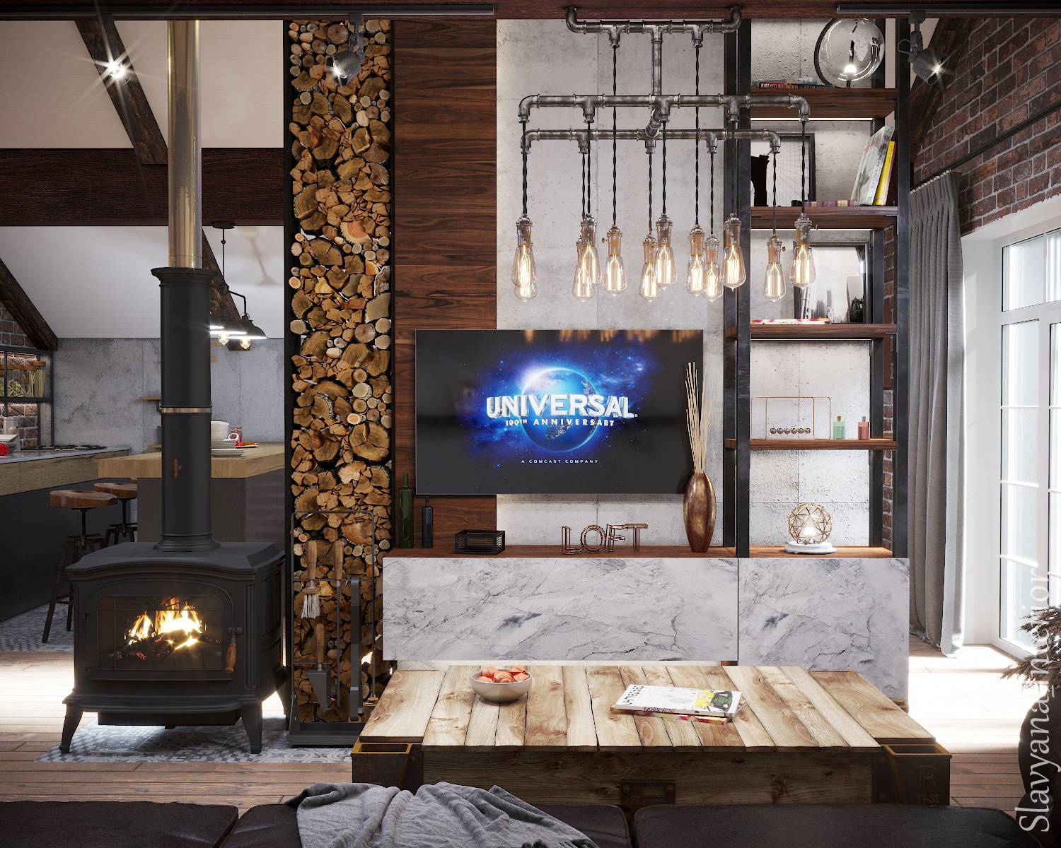 Необычный проект! Дизайн интерьера гаража (2020 г.).